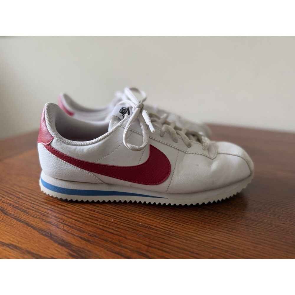 Nike Classic Cortez Sneakers Youth 7Y Varsity Red, White, Blue #904764-103
